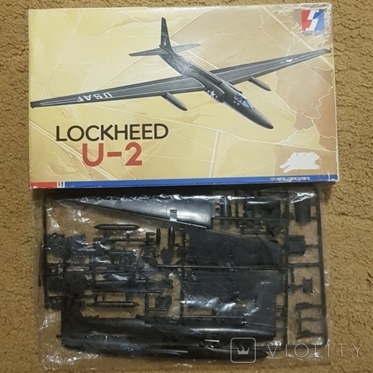  сборная модель Lockheed U-2 (Локхид У-2) американский высотный самолёт-разведчик, фото №2