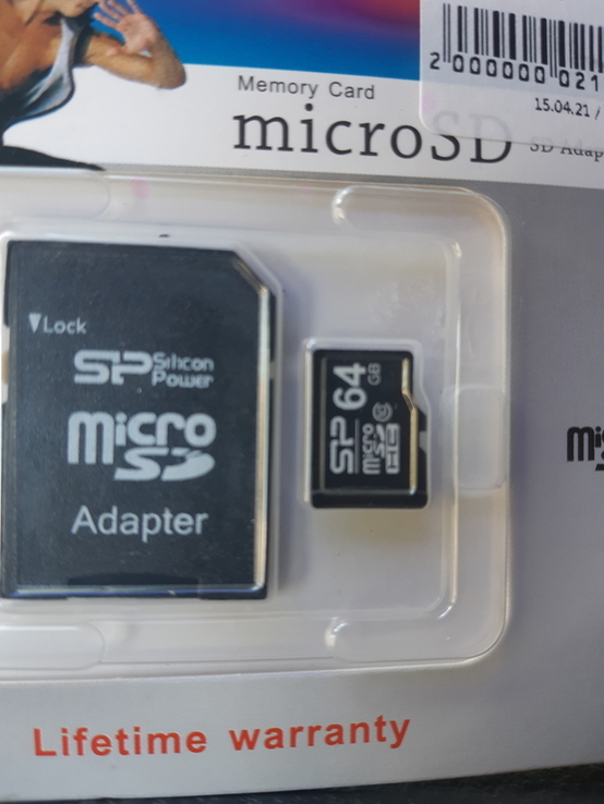 Карта памяти micro SDK 64GB, photo number 3