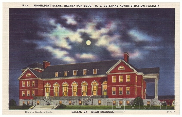 Дом отдыха ветеранов в Салеме, штат Вирджиния - Salem, VA (США, 1930-е годы)