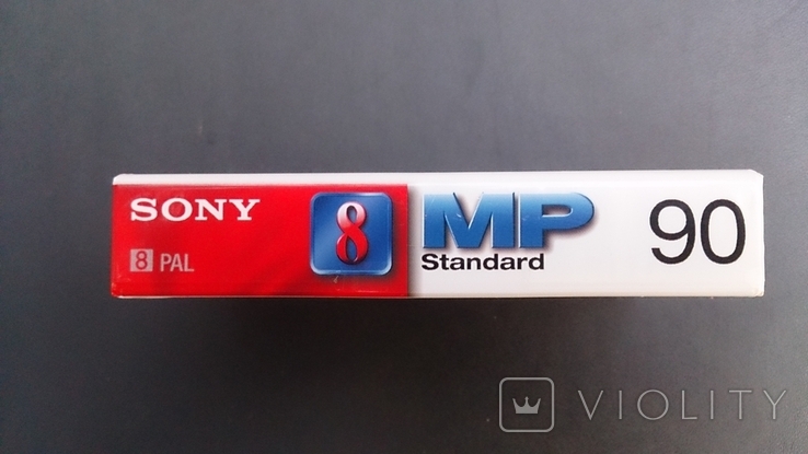 Видео касета Sony 8 MP 90 pal еще запечатанная в пленке., фото №4