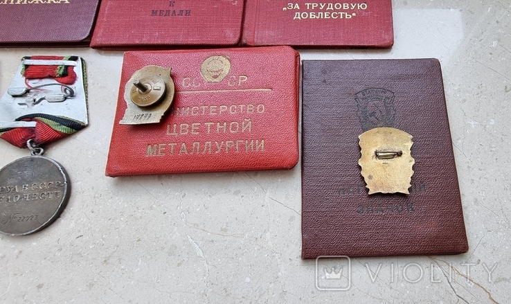 Орден Ленина с документами на Металурга, фото №8