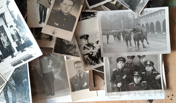 Фото солдат и офицеров СССР, 60 штук, фото №6