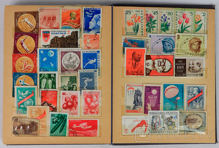 Почтовые марки СССР и стран соцлагеря 2, фото №9