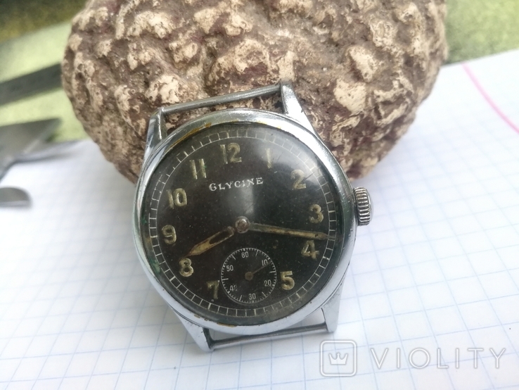 Военные WW2 Glycine наручные часы немецкая армия