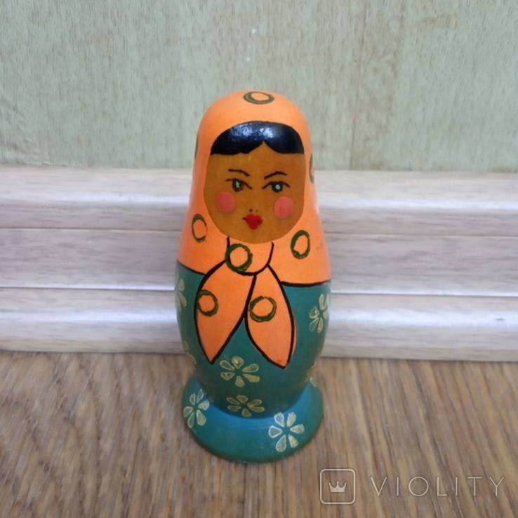 Souvenir "Matryoshka". "The 60s". Hand-painted. (USSR), photo number 2