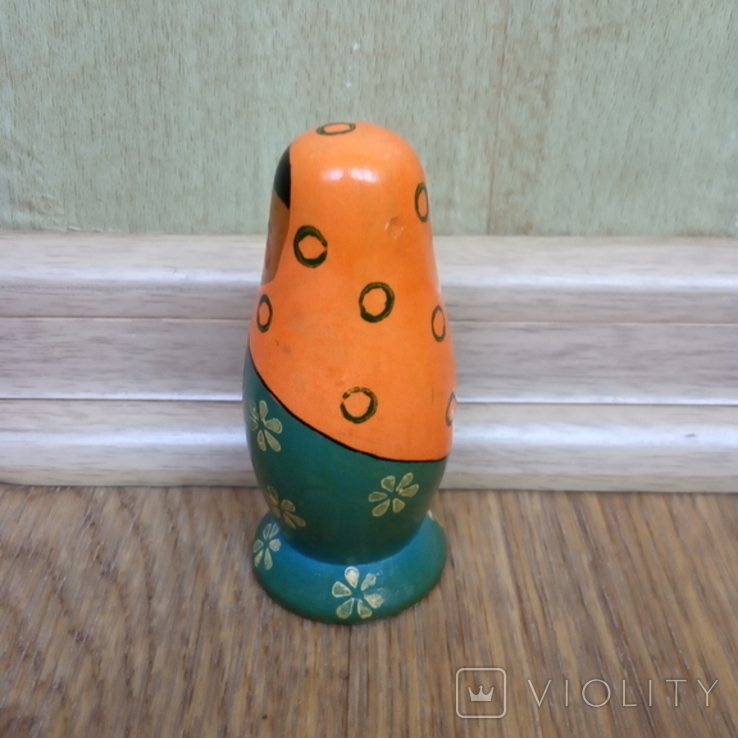 Souvenir "Matryoshka". "The 60s". Hand-painted. (USSR), photo number 4