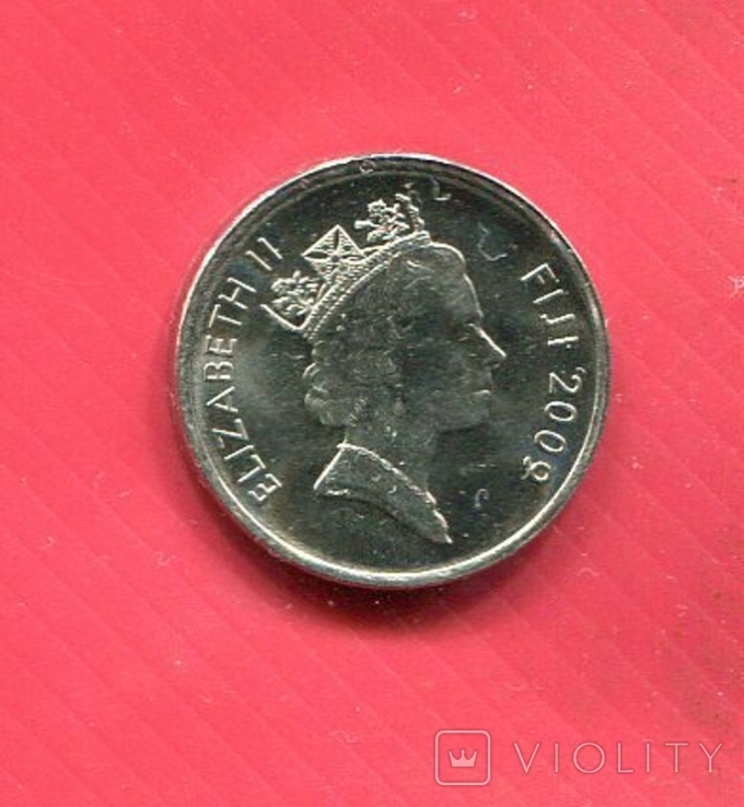 Фиджи 5 центов 2009, фото №3