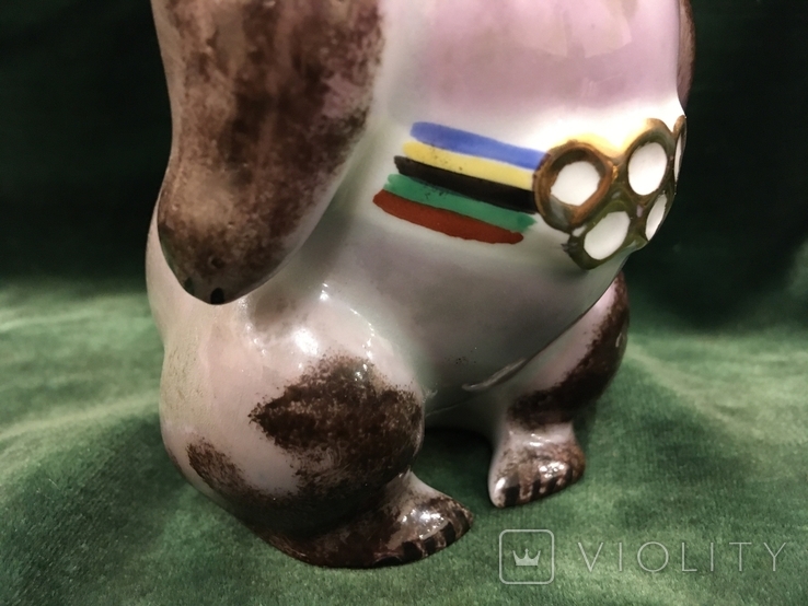 Мишка Олимпийский Коростень 17 см. №2, фото №9