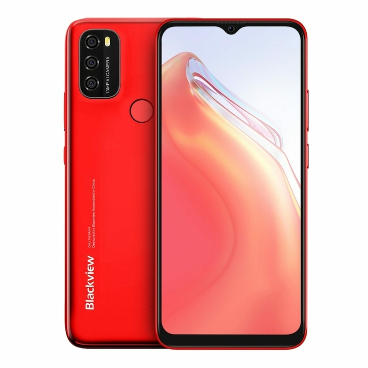 Blackview A70 RED 3/32Gb 5380 мАч Android 11 + БАМПЕР