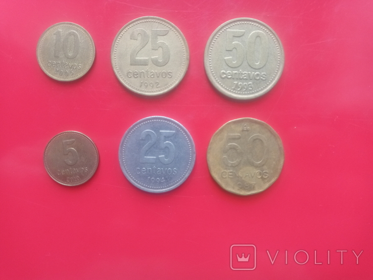 Монеты Аргентина