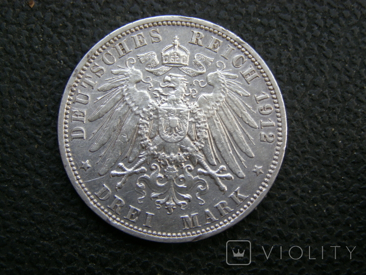 3 марки 1912 А Пруссия, фото №5