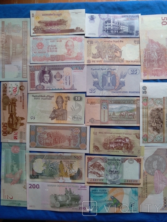 20 банкнот мира, фото №3
