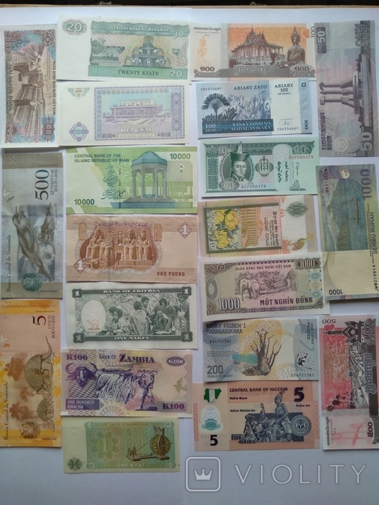 20 банкнот мира, фото №3