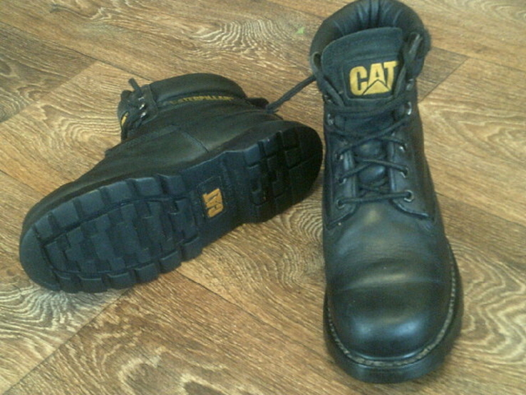 Cat - фирменные кожаные ботинки разм.39, фото №3