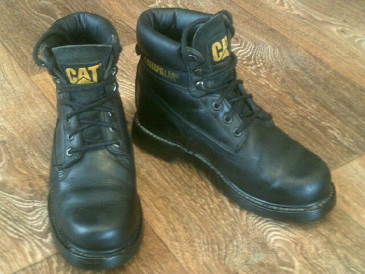 Cat - фирменные кожаные ботинки разм.39, photo number 4