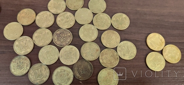Монеты от 25 коп. До 10 грн., фото №5