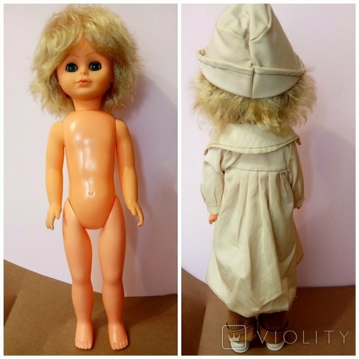 Кукла в брючном костюме 45см ГДР, фото №5