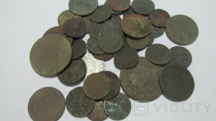 Монеты Польщи 37 шт