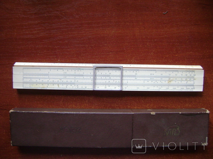 Slide rule of the USSR., photo number 2