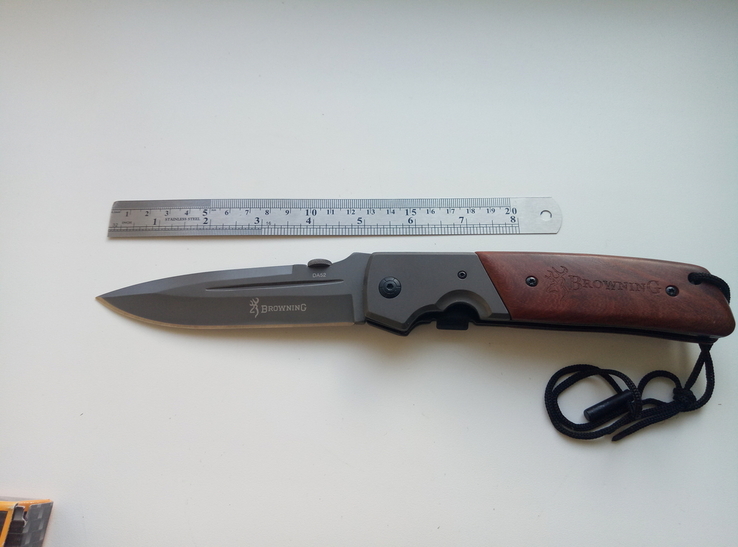 Большой складной нож 28 см Browning DA52 Великий Складний ніж Браунінг, фото №3