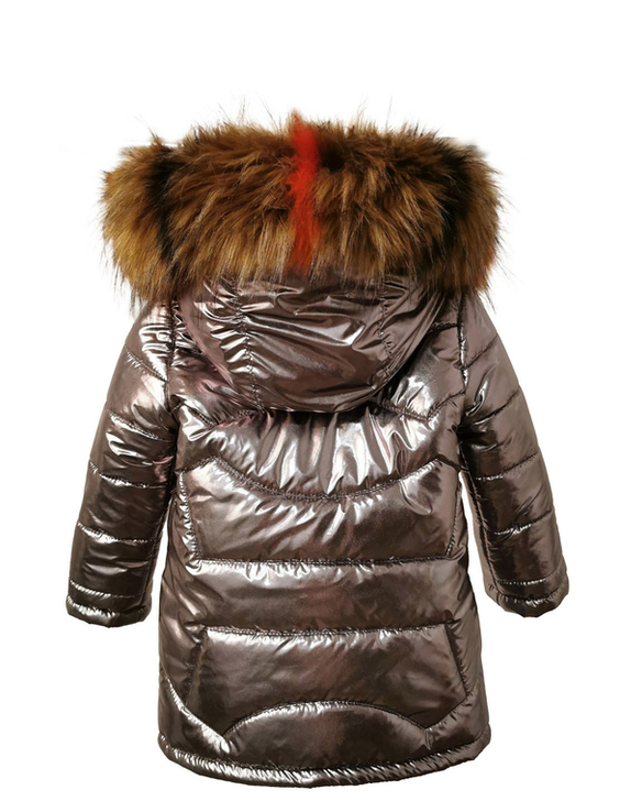 Зимове пальто Bebi metalik 74 зріст 1044i74, numer zdjęcia 3