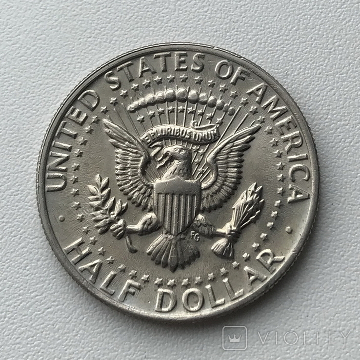 1/2 доллара 1972 г., фото №3