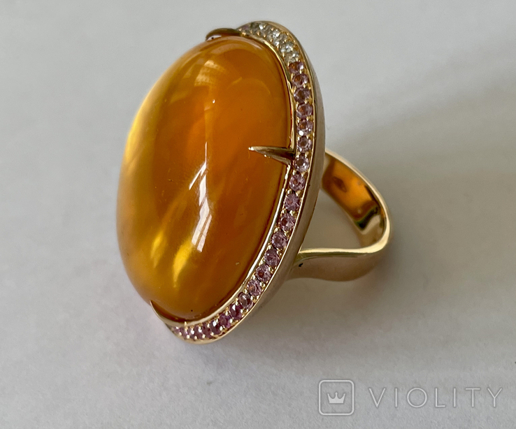 Золотое кольцо, итальянского бренда Salavetti., numer zdjęcia 2