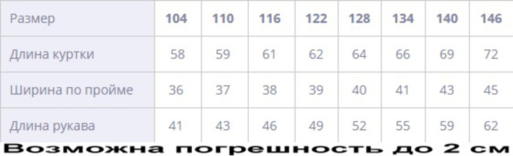 Зимова куртка Stars з світловідбиваючої рефлективної тканини 110 зріст 1060110, фото №7