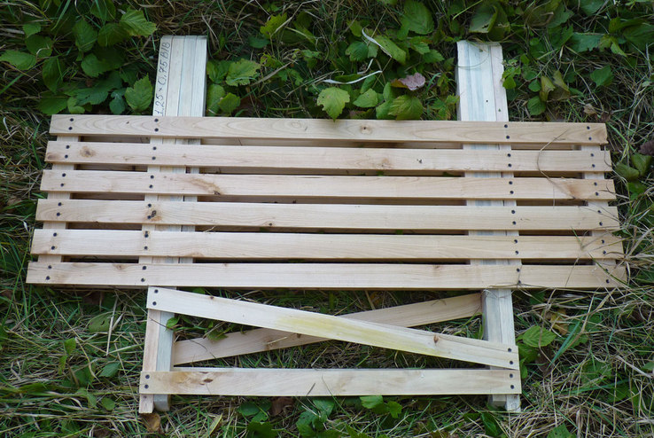 Дерев'яний розкладний стіл (1,25 х 0,75 м) 1078125, фото №5
