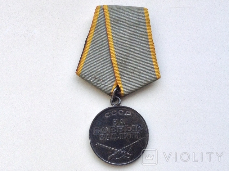 Медаль За боевые заслуги.