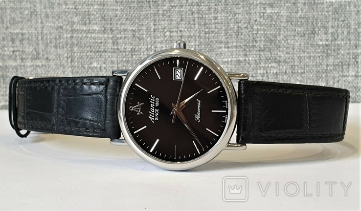 Мужские часы Atlantic Seacrest 5000 Sapphire 35mm