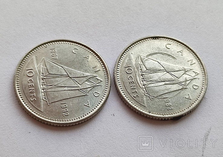 10 центов 1982, 1992, фото №5