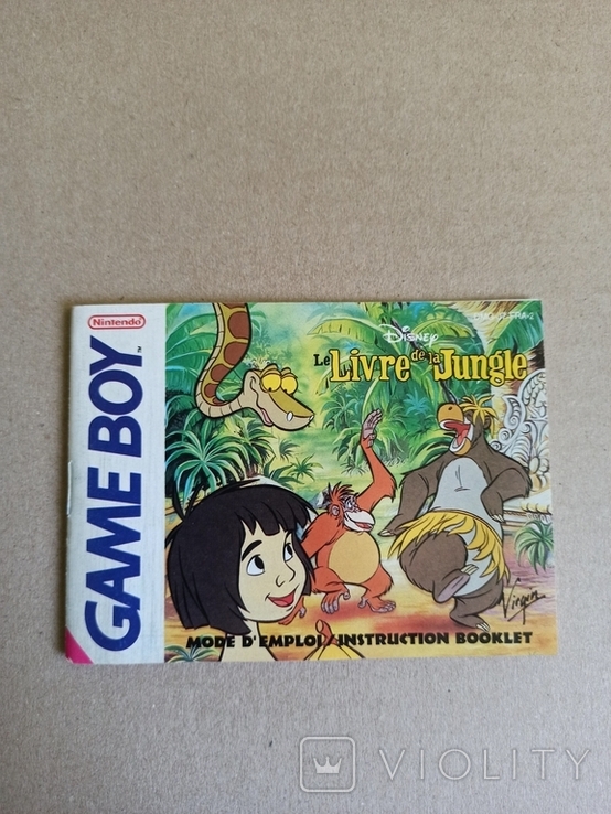 Мануал Game boy The jungle book nintendo, фото №2