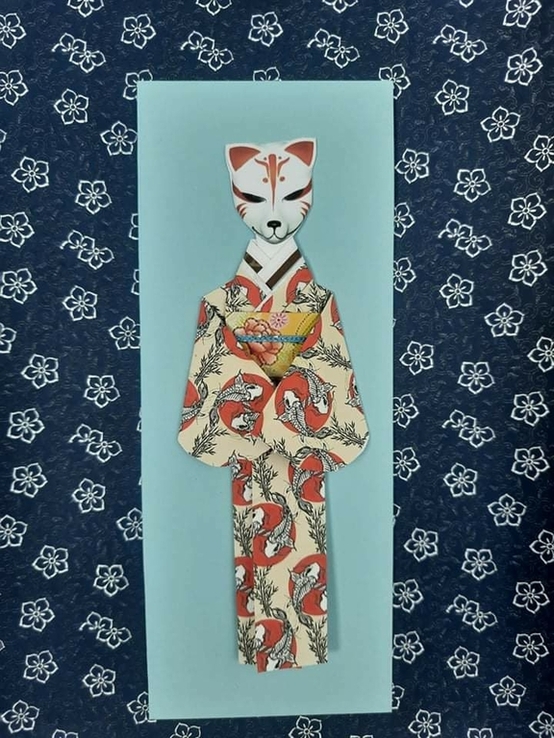 Японські паперові ляльки-талісмани, фото №4