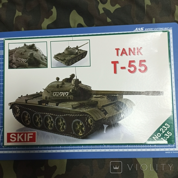 Танк Т-55 SKIF No.233.
