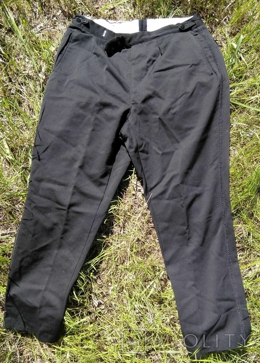 Чорні військові штани, з нашивками, Німеччина, фото №2