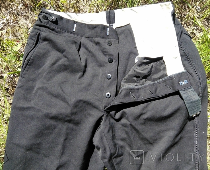 Чорні військові штани, з нашивками, Німеччина, фото №3