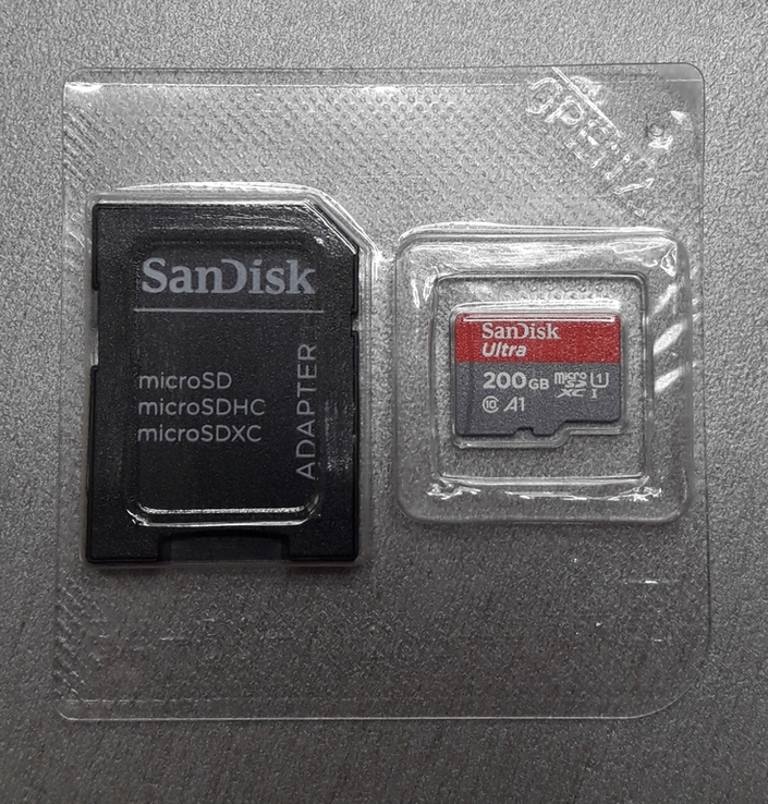 Карта памяти SanDisk Ultra microSDXC 200Gb UHS-I, фото №4