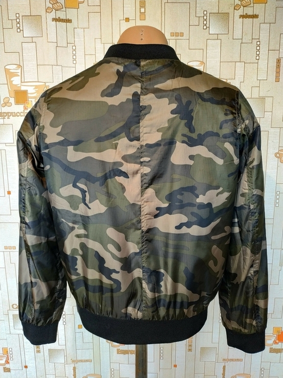 Куртка утепленная. Бомбер (модель МА1) YD камуфляж на рост 158 см(12-13 лет)(состояние!), фото №7
