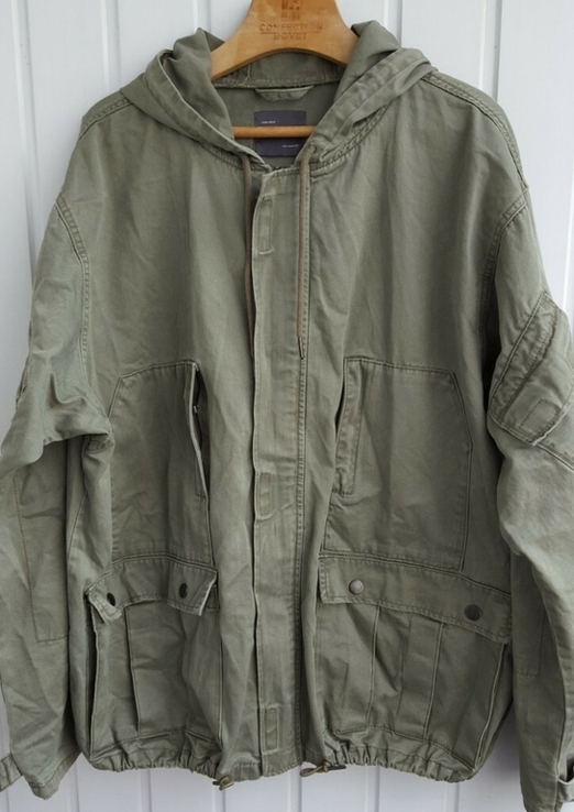 Похідна куртка в стилі military Zara man олива XL-XXL
