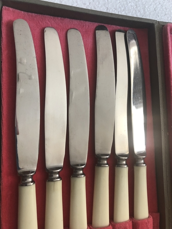 Столовый набор СССР ножи.вилки, фото №4