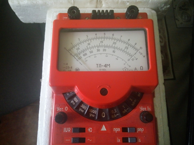 Ампервольтомметр ТЛ-4М, испытатель транзисторов., photo number 2