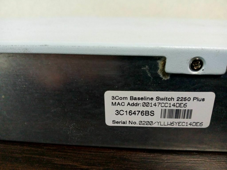 Switch Свитч управляемый 3Com Baseline 2250 Plus 3C16476BS 50-портов, photo number 6