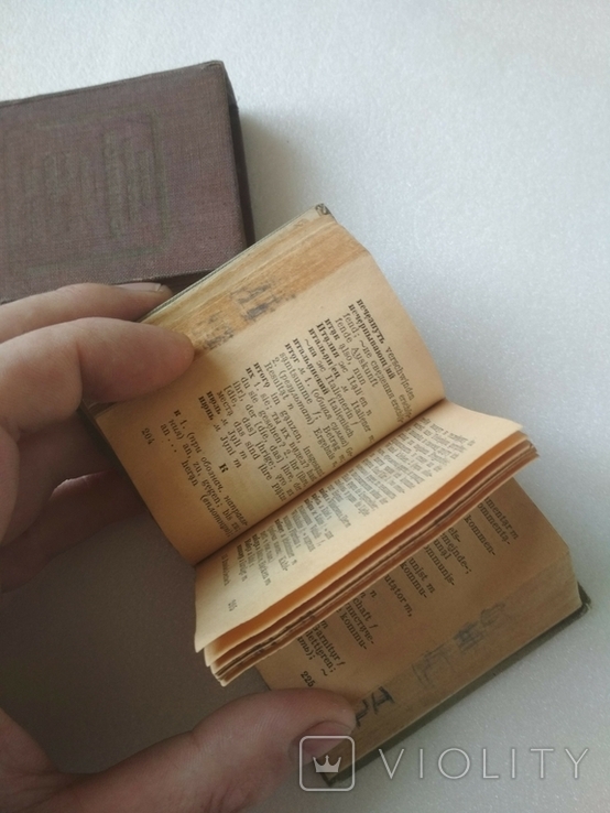 Два карманих мініатюрних Німецьких словника Український і Російській, фото №7