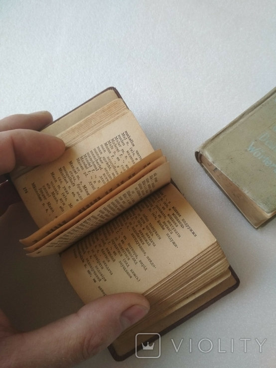 Два карманих мініатюрних Німецьких словника Український і Російській, фото №8