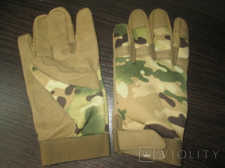 Тактические летние дышащие перчатки, мультикам, фото №2