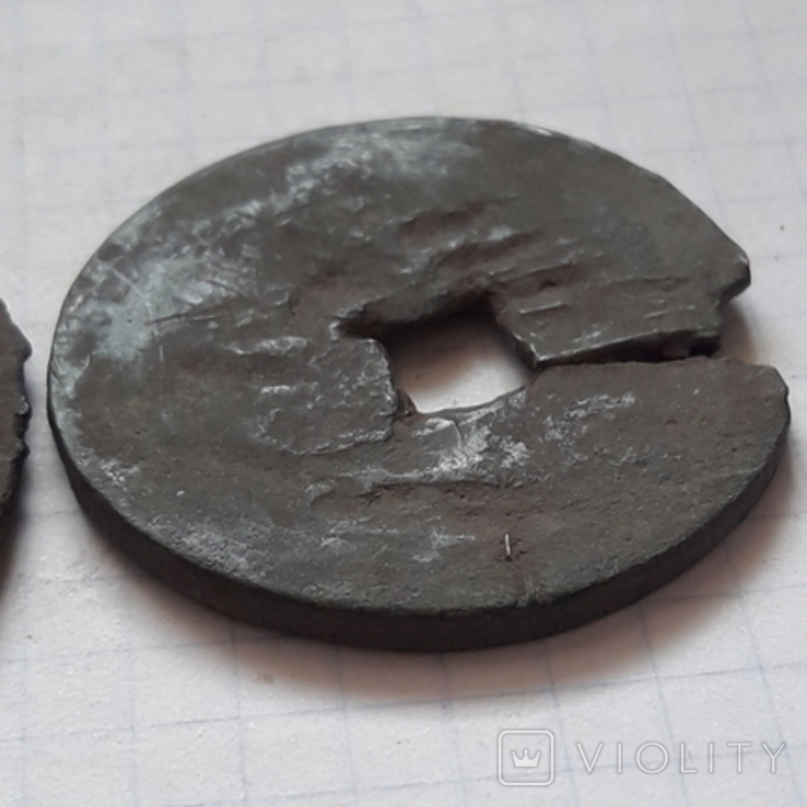 Дукач из монеты и часть реставратору, бронза, фото №7
