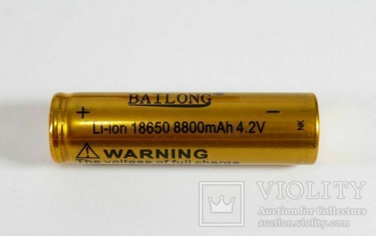 Аккумулятор Li-Ion Bailong 18650 8800 mAh 4.2V Gold