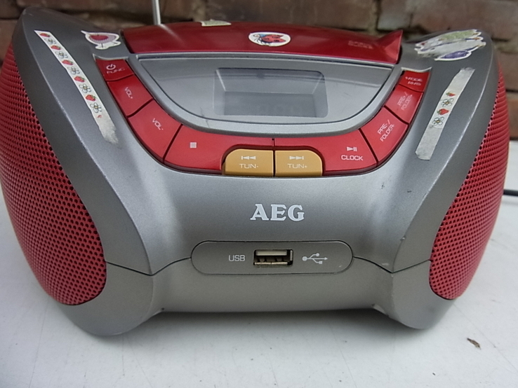 Магнітофон - Радіо AEG USB з Німеччини, фото №6