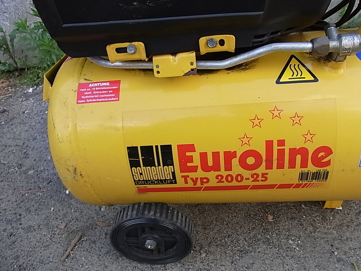 Компресор EVROLINE 24L 8 bar з Німеччини, numer zdjęcia 3